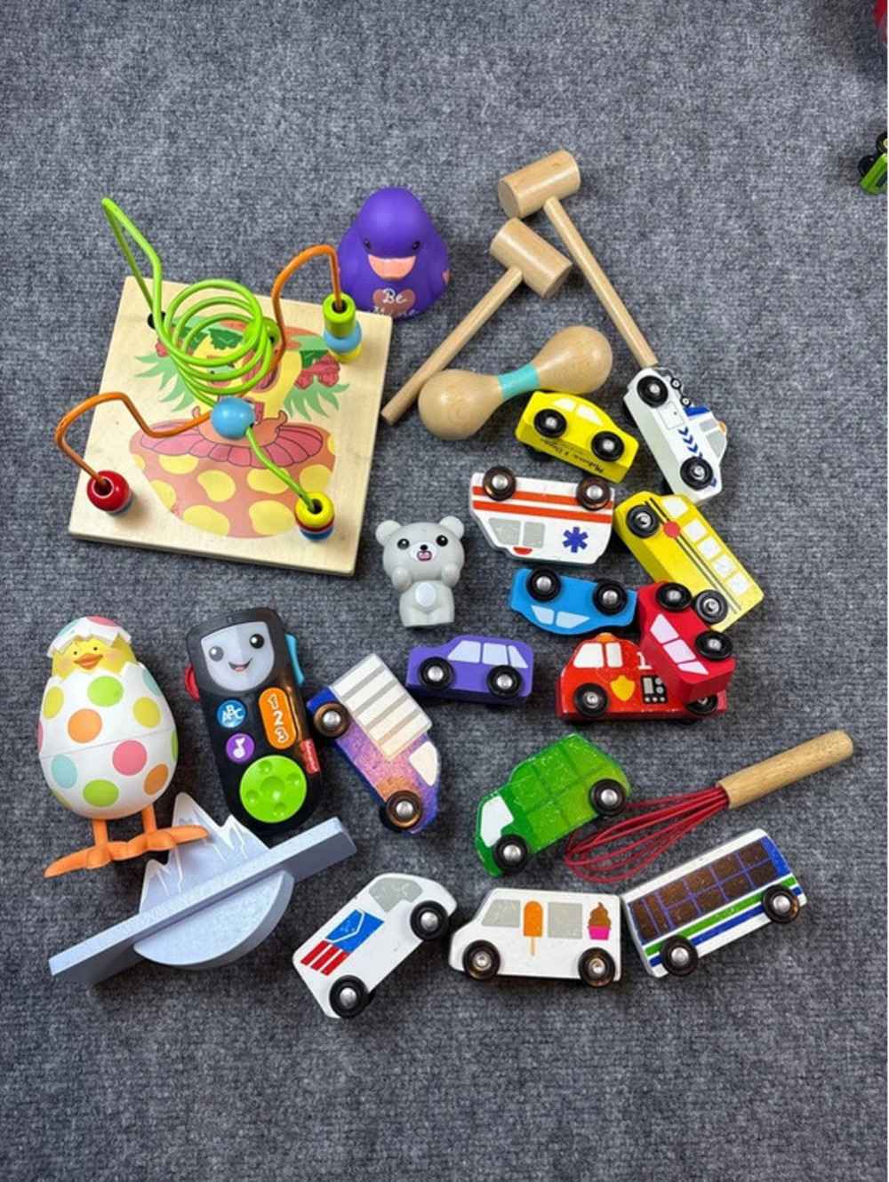 Assortment of toys